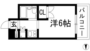 FKマンションの物件間取画像